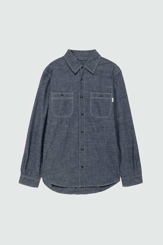 AKANSAS MAN JAP SELVEDGE CHAMBRAY RINSE