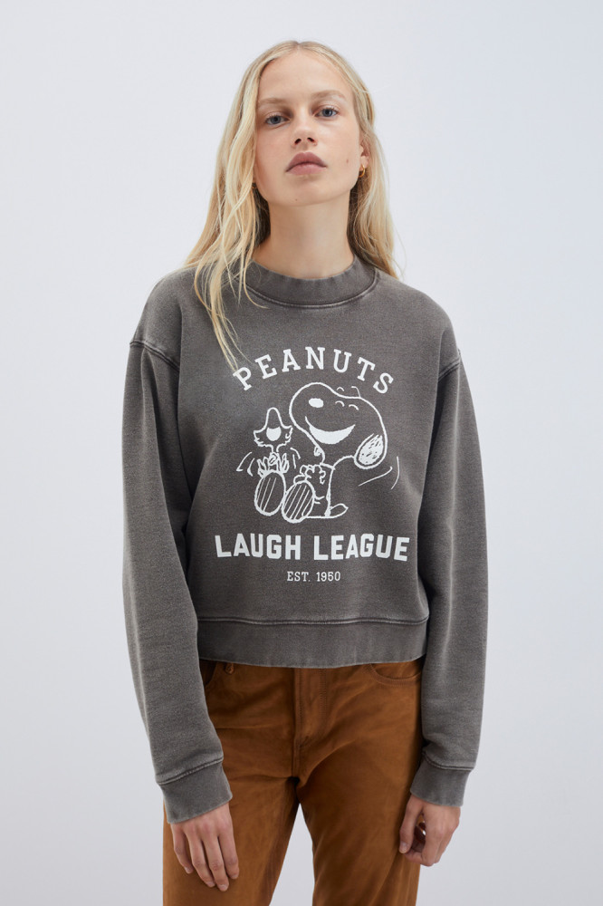 PEANUTS OLD GLORY LAUGH LEAGUE SWEATSHIRT