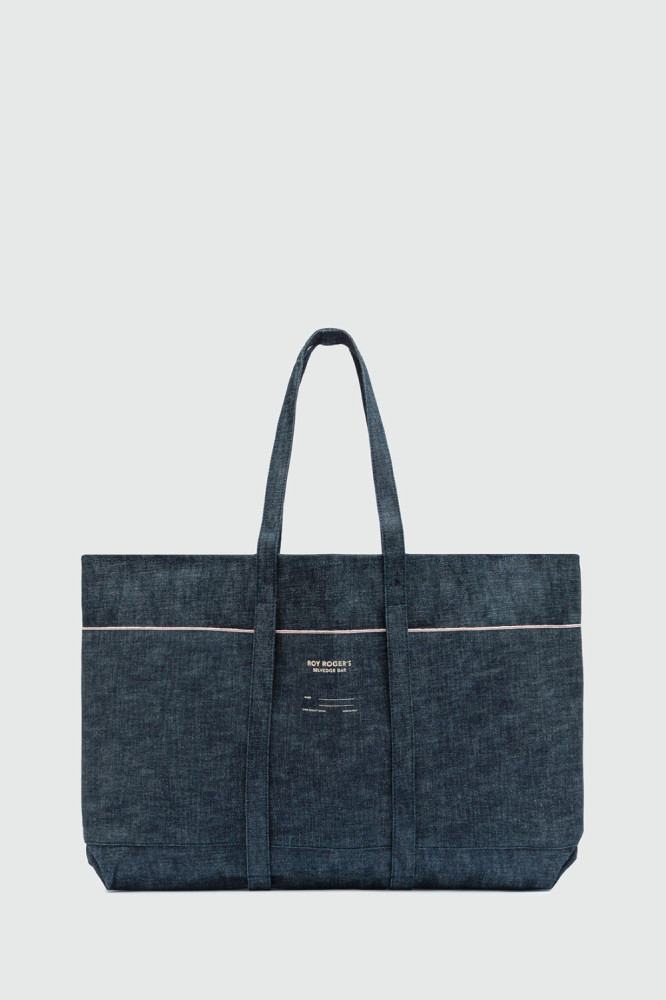 ICON TOTE BAG JAP SELVEDGE DENIM RAW