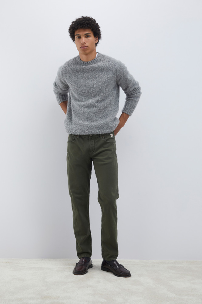 517 PLAIN PANTS IN GABARDINE