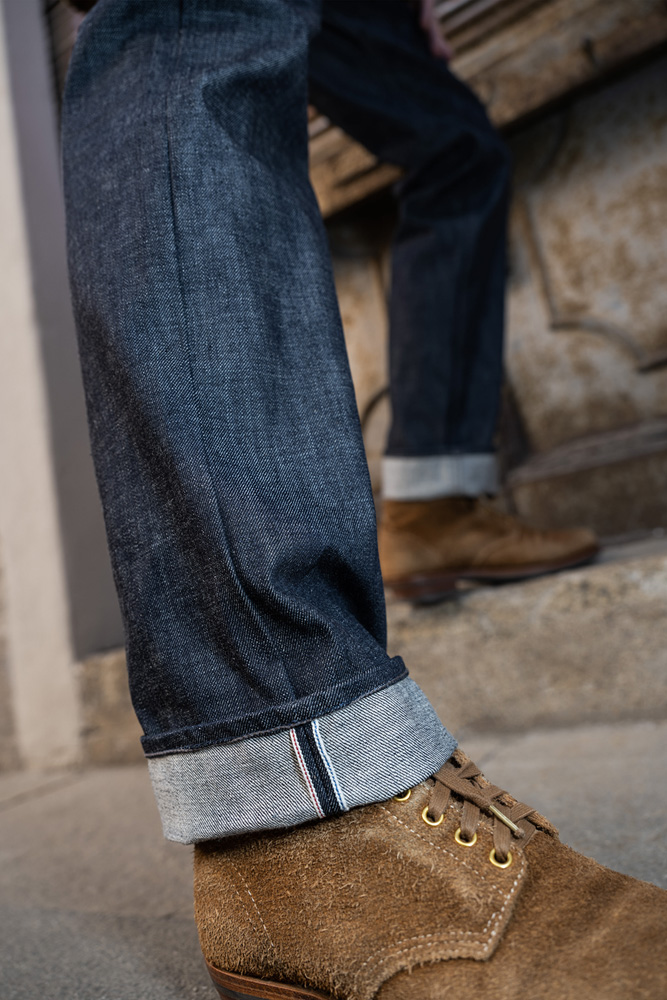 Cult Wide SELVEDGE BAR ROY ROGER'S Denim Raw