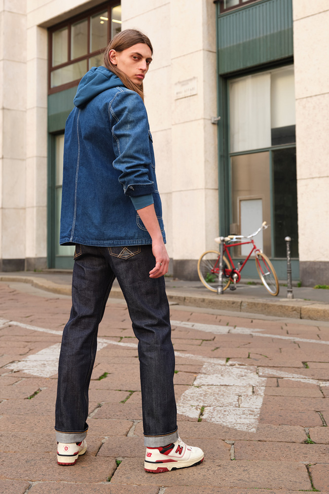 Cult Wide SELVEDGE BAR ROY ROGER'S Denim Raw