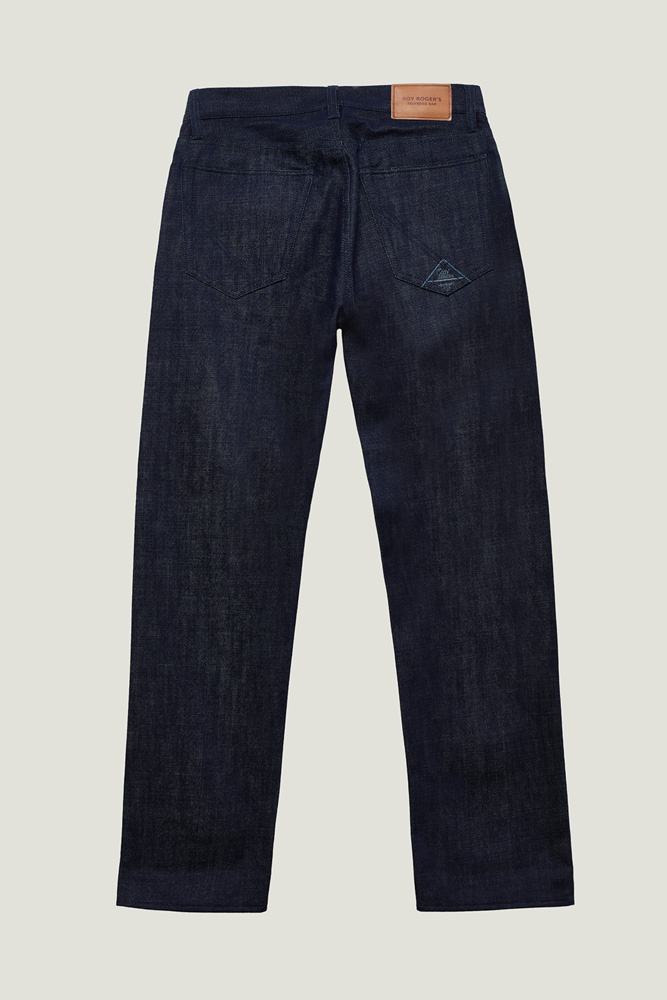 Cult Wide SELVEDGE BAR ROY ROGER'S Org. Denim Raw