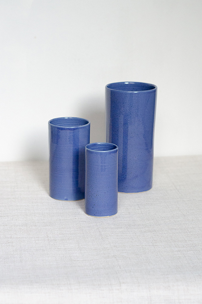 VASO L IN CERAMICA HANDMADE