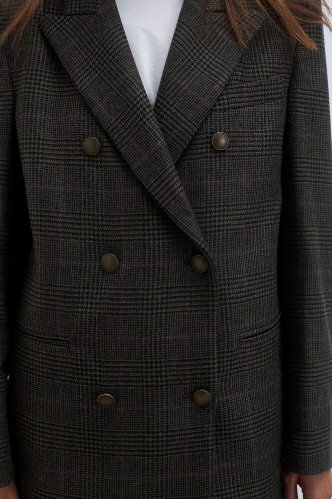 PRINCE OF WALES DOUBLE-BREASTED BLAZER 