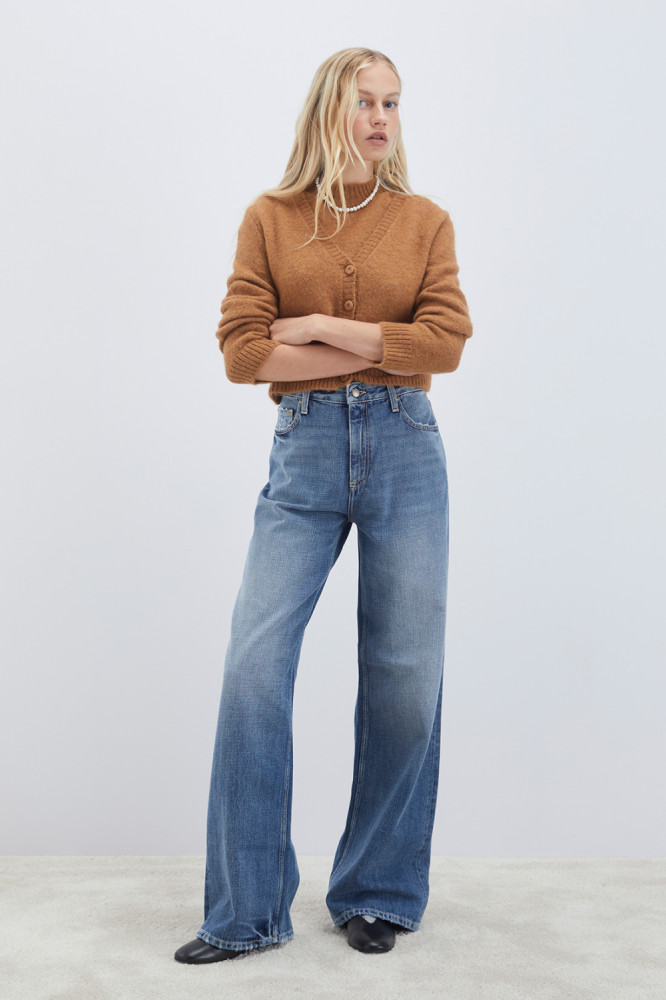 OLIVIA DENIM SUPER WIDE JEANS 