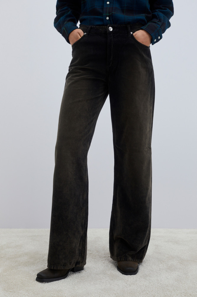 SUPER WIDE DOUBLE DEEP PANTS